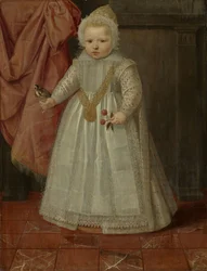 Porträt eines Jungen, möglicherweise Louis von Nassau, 1604